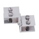 thumbnail image 2 of Bisagra de puerta de vidrio para gabinete, abrazadera para gabinete de vino de cobre de 0,19-0,31 pulgadas, duradera, fácil de instalar, accesorios, Estilo B, 2 of 7
