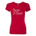 thumbnail image 2 of Slayer Awareness Womens Slim Fit Junior Tee, Red, Large, 2 of 3