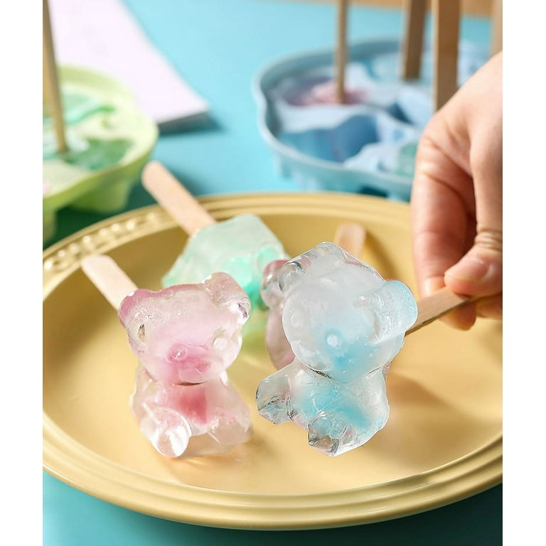 1pc Creative Bear Ice Tray Household Freeze Ice Cube Mold Diy Ice