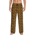 thumbnail image 1 of Fotbe Snake Skin Pantalones de Pijama para Hombre, Pantalones de Dormir, Pantalones de Casa con Cintura Ajustable y Bolsillos-X-Large, 1 of 6