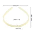 thumbnail image 3 of Unique Bargains 1 Pc Classic Elegant Frosted Chain Hairband for Women for Girls 5.51"x4.72" Beige, 3 of 4