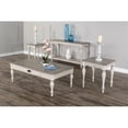 thumbnail image 2 of Pemberly Row Modern 50" Wood Cocktail Table in Off White Taupe, 2 of 8