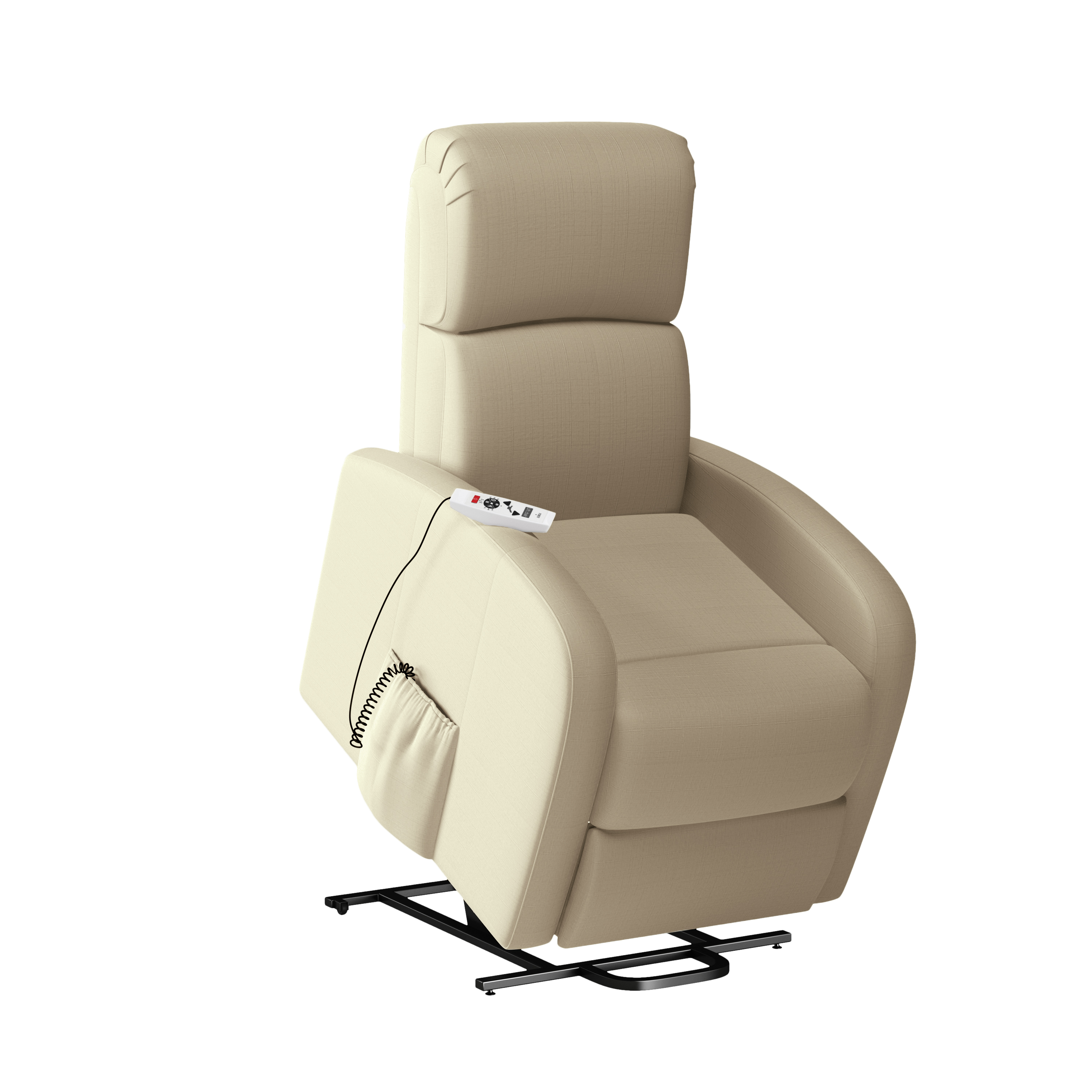 Homesvale Tywin Modern Power Recline and Lift Chair with Heat and