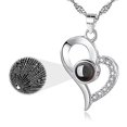 thumbnail image 1 of Collar de plata de ley 925 Te amo Collar de amor de 100 idiomas - Plata Kuyhfg Bienvenido a Kuyhfg, 1 of 5