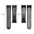 thumbnail image 1 of Adecuado para Samsung Galaxy watch6 5 4 Correa de silicona de doble color Hebilla plegable magnética Universal, 1 of 1