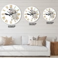 thumbnail image 4 of Designart 1 in Quartz Traditional Wall Clock, 4 of 5