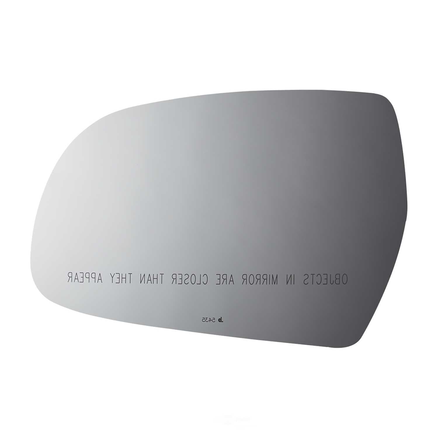 Burco Side View Mirror Replacement Glass - Clear Glass - 5435