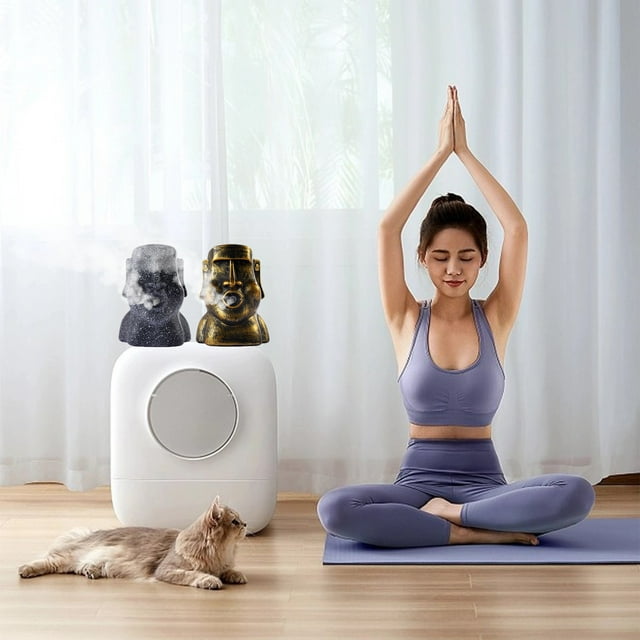 Jusqu'à 40 % de Réduction Cadeaux Oefntac Humidificateur Forme Unique USB Humidificateur d'Aromathérapie Humidificateur de Bureau Mural et Vertical pour Bureau Chambre et Salon