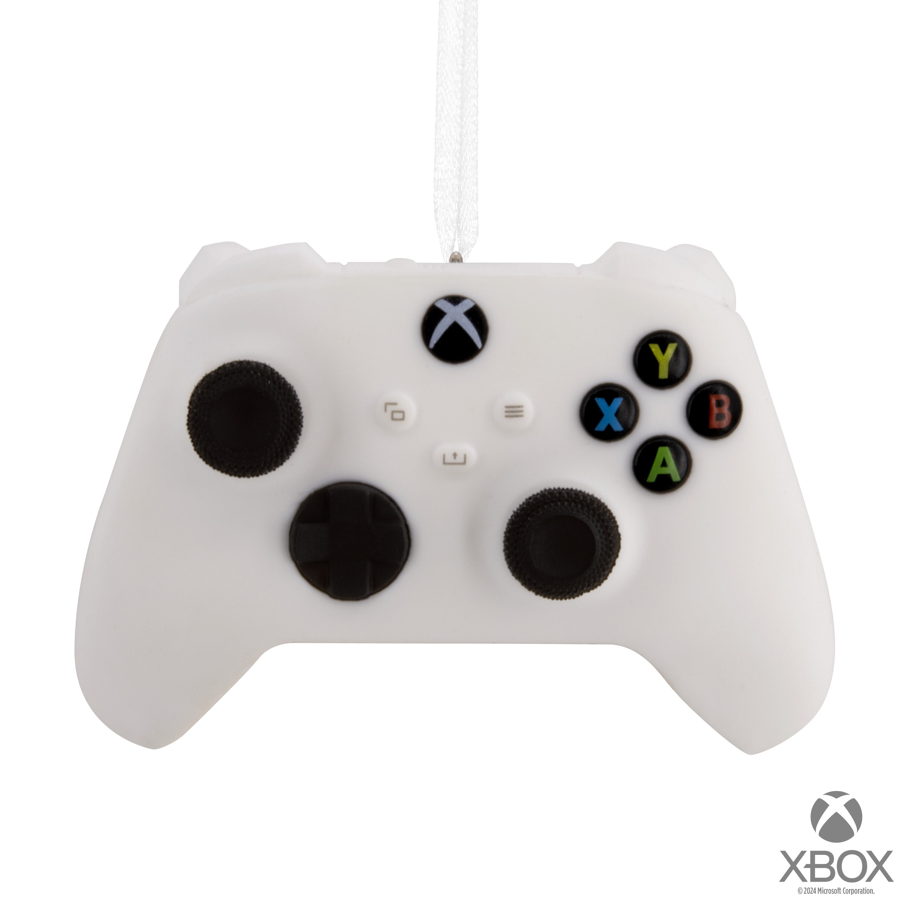 Hallmark Christmas Ornament (XBOX White Video Game Controller), 1 Count
