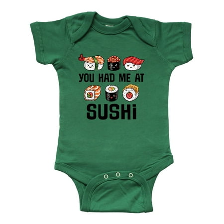 

Inktastic You Had Me At Sushi Gift Gift Baby Boy or Baby Girl Bodysuit