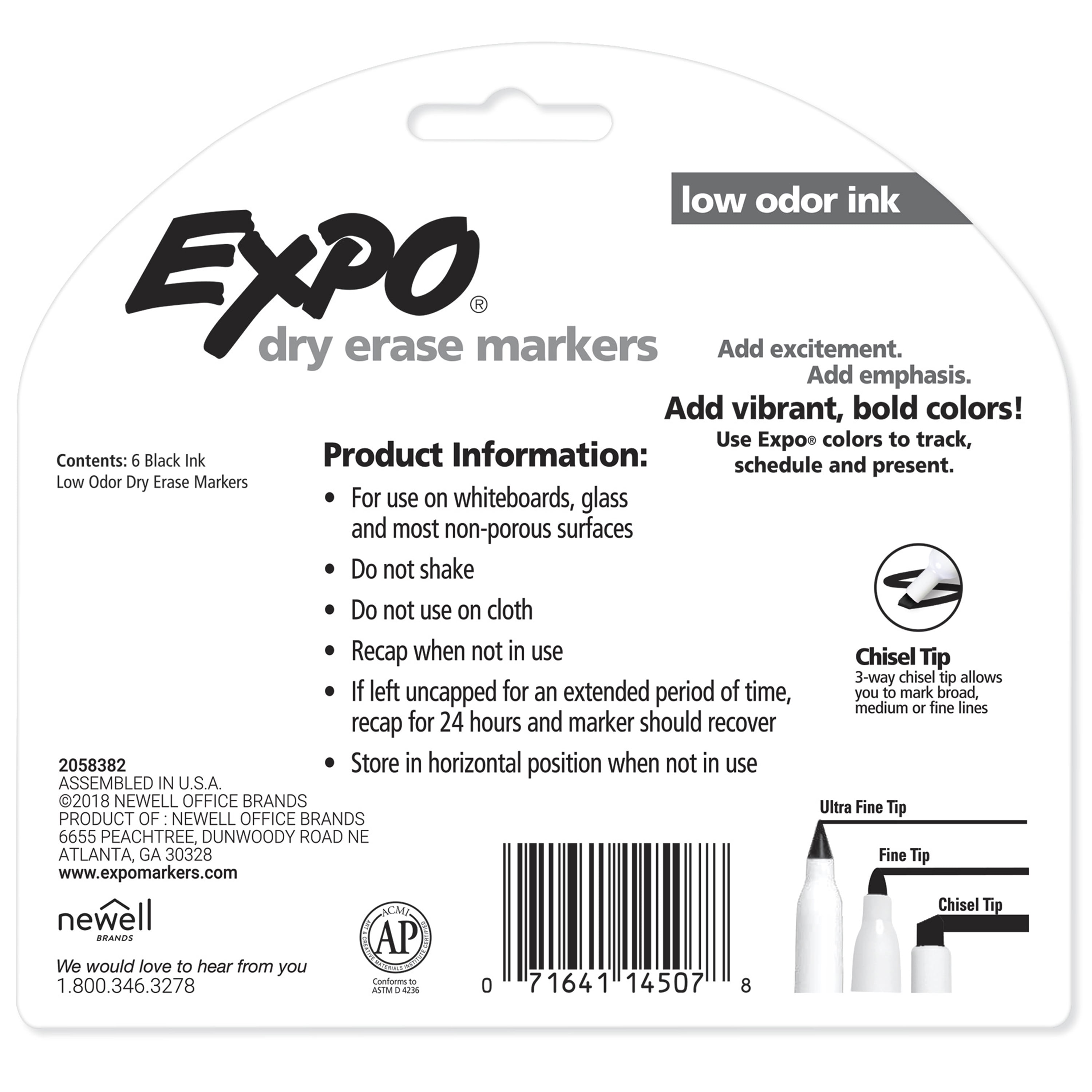  ASTIBE Dry Erase Markers Chisel Tip 60 Pack + 2 Erasers, 3  Assorted Colors, Low-Odor Whiteboard Markers Bulk, Office Supplies : Office  Products