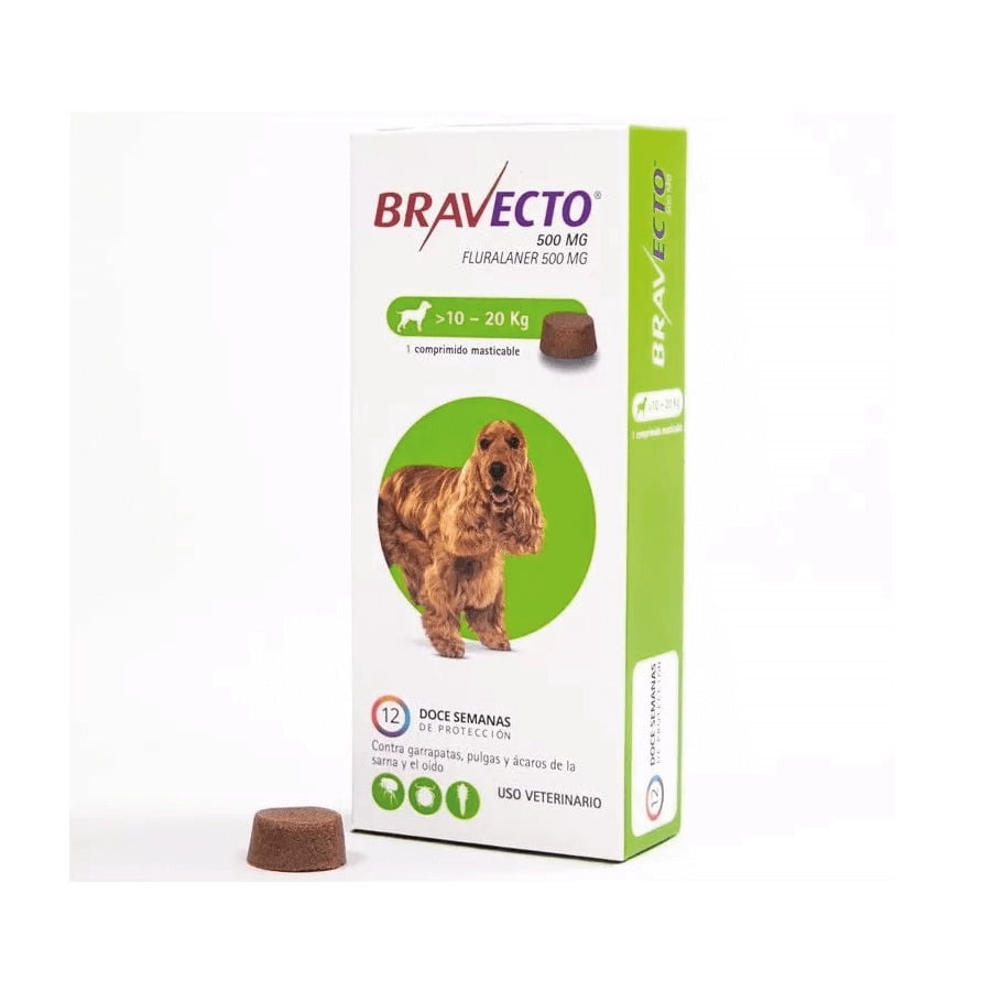 Bravecto 500 Mg Cm 1-2 Kg