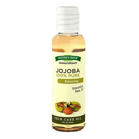 Natures Truth Cold Pressed Skin Care Base Oil, Jojoba, 4 oz