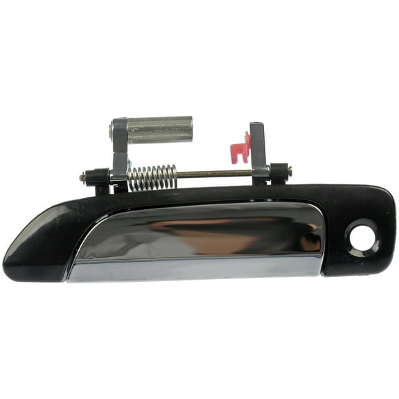 Dorman 80295 Front Driver Side Exterior Door Handle for Specific Honda Models, Black and Chrome