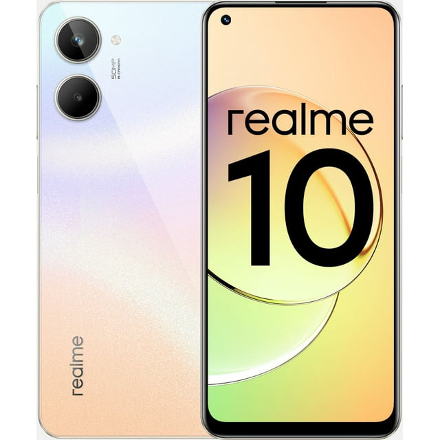 Smartphone 10 128 GB ROM/8 GB RAM Blanco Impactante Realme 10