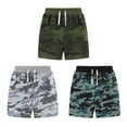 thumbnail image 7 of GYRATEDREAM Boys Camo Cargo Shorts, Kids Summer Military Camouflage Bermuda Jogger Shorts Casual Elastic Waist Active Shorts for 3Y, 7 of 7