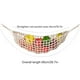 thumbnail image 4 of Bolsa de red de crochet para frutas, cesta colgante de cocina, diseño transpirable, estilo mimbre natural, para despensa, solución de almacenamiento, organizador de verduras, decoración rústica, fáci, 4 of 8