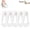 5 Pairs of White, variant on Pleteffect Socks, Lace No Show Liner Socks For Women, Sweat-Wicking Breathable Low-Top Non-Slip Boat Sock