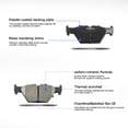 thumbnail image 4 of Front & Rear Ceramic Brake Pads For 15 - 18 Subaru Outback 15 - 18 Legacy 3.6R, 4 of 4
