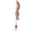 thumbnail image 1 of ZAXARRA Climbing Stairs Lamp Wrought Iron E27 Base Retro LED Decoration, 1 of 2