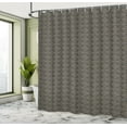 thumbnail image 5 of Ambesonne Classical Shower Curtain, Traditional Feels Ornate, 69"Wx84"L, Dark Sepia Tan, 5 of 5