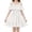 White, variant on Ynynloco Girls Summer Floral Ruffle Sundress Cold Shoulder Casual Holiday Dresses with Spaghetti Strap