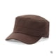 thumbnail image 1 of Xiao Hua Gorra de béisbol clásica de sarga plana unisex ajustable, estilo militar, de 56 a 60 cm (color marrón)., 1 of 5