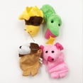 thumbnail image 2 of 2xSet De 12 Piezas Marionetas De Dibujos Animados Animales De Peluche Juguetes Educativos Para Niños, 2 of 8