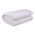 thumbnail image 1 of Melocotton 1 Toalla Extra Grande Blanca Linea Hotelera (190x90cm) 100% Algodón Hilo Open,950 Gramos. Ideal para Hogar, Hoteles y Hospitales. Práctica y Fácil de Lavar. Body Towel, 1 of 4
