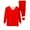 Red, variant on TMOYZQ Mens Big & Tall Thermal Underwear Set Winter Cold Weather Long Johns 2 Piece Seamless Base Layer Fleece Line Stretch Soft Warm Top and Bottom Set