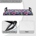 thumbnail image 4 of Garronmavis Tropical Flowers Frangipani Golf Ball Golf Cart Seat Cover/Blanket, Comfort Golf Cart Seat Towel Summer Spring Fall Winter Golf Cart Accessories Easy Install and Clean, 4 of 5