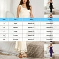thumbnail image 3 of Dasayo White Women's Nightgowns Bodycon Cami Elegant Nightgowns Full Ruffle Trim Wide Strap Nightwear Women Pajamas XL, 3 of 4