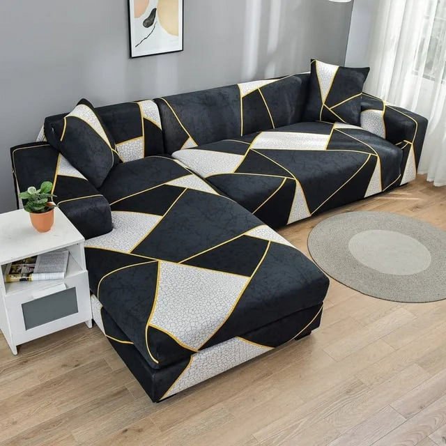 Sectional Sofa Covers Stretch Couch Slipcovers for L Shape Sectional Couch Chaise Sofa Furniture Protector Covers