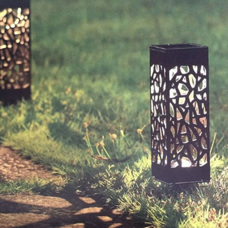 Babydream1 6pcs Led Solar Lawn Lamp Garden Yard Lighting Shadow Lantern Outdoor Hollow Decorative Light Canada - Lumo Solar Led Outdoor Wall Light Black Babydream1 6pcs Led Solar Lawn Lamp Garden Yard Lighting Shadow Lantern Outdoor Hollow Decorative Light Canada - Lumo Solar Led Outdoor Wall Light Black