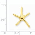 thumbnail image 3 of Finest Gold 14K Yellow Gold Starfish Chain Slide Pendant, 3 of 3