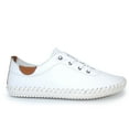 thumbnail image 3 of Lunar Womens St Ives Leather Sneakers, 3 of 5