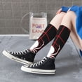 thumbnail image 5 of Goofa Spider On The Web Pattern Adult Stockings, Color-Block Knee High Socks, Comfortable and Breathable, Soft and Stretchable, Sports, and Decoration, 5 of 6