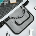 thumbnail image 7 of OULII Waitress Waist Apron Grey with Multipocket Design for Restaurant Staff 1Set, 7 of 7