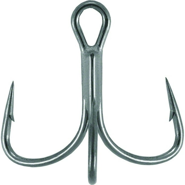 Mustad TG76NP-BN-2/0-11U Ultrapoint KVD Elite Triple Grip Treble Hook ...