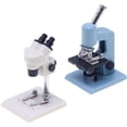 thumbnail image 4 of FRCOLOR mini Stuffs 2 Pcs Microscopes Miniatures pour Maison de Poupée Enfants Jeu de Simulation Décorations Maison Minuscule, 1.46"X1.26"X2.48 Pouces, 4 of 5