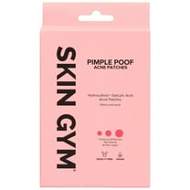 Skin Gym PimplePoof Blemish Patches with Hydrocolloid and Salicylic Acid, 24 Patches for All Skin Types, Minimize Pores and Target Zits