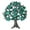 Green, variant on Stylish Tree Of Life Safety Pin Brooch Beautiful Tree of Life Secure Clip Brooch Accessory Stylish Lapel Pin Adornment