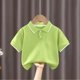thumbnail image 2 of Odeerbi Camisas de Golf de Algodón de Niños Color Sólido Camisas de Tenis Uniforme de La Escuela de Manga Corta, 2 of 3