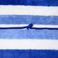 thumbnail image 3 of NC 2 Piece Bath Towel Set, Cabana Stripe Microfiber Soft Fast Drying Towels, Blue, 3 of 5