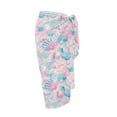 thumbnail image 6 of Yuyamidu Shell Sarong Wraps for Women Soft Print Bikini Wraps for Swimwear Lightweight Bikini Cover Up Breathable Bathing Suit Cover Up, 6 of 7