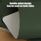thumbnail image 4 of Stylish Insulating Pads Fan-shaped Insulating Pads Table Mats Round Table Cutlery Scalloped Table Decorations Leather Waterproofing And Oilproof Table Mat Feature:Quantity: 1Pcs, 4 of 6