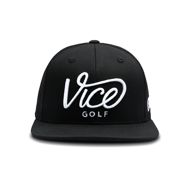 Vice Golf Adjustable Squad Hat, Black, Unisex