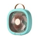 thumbnail image 4 of Ventilador de escritorio plegable verde con pantalla digital y función de temporizador, alimentado por USB, 4 of 5