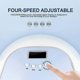 thumbnail image 3 of 120W Nail Dryer, UV Lamp for Gel Nails with Four Adjustable Timers and 36 UV/LED Light Beads., 3 of 5
