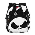 thumbnail image 4 of Goofa The Nightmare Before Christmas Pattern Casual Backpack for School & Travel – Lightweight Ergonomic Backpack with Laptop Compartment, Multiple Pockets-One Size, 4 of 5